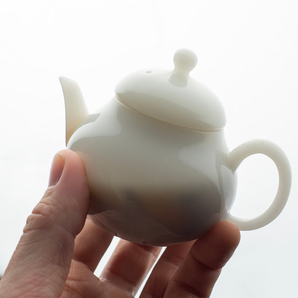 Dehua Porcelain Pear Teapot -110ml