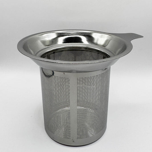 White Noise Stainless Steel Tea Strainer