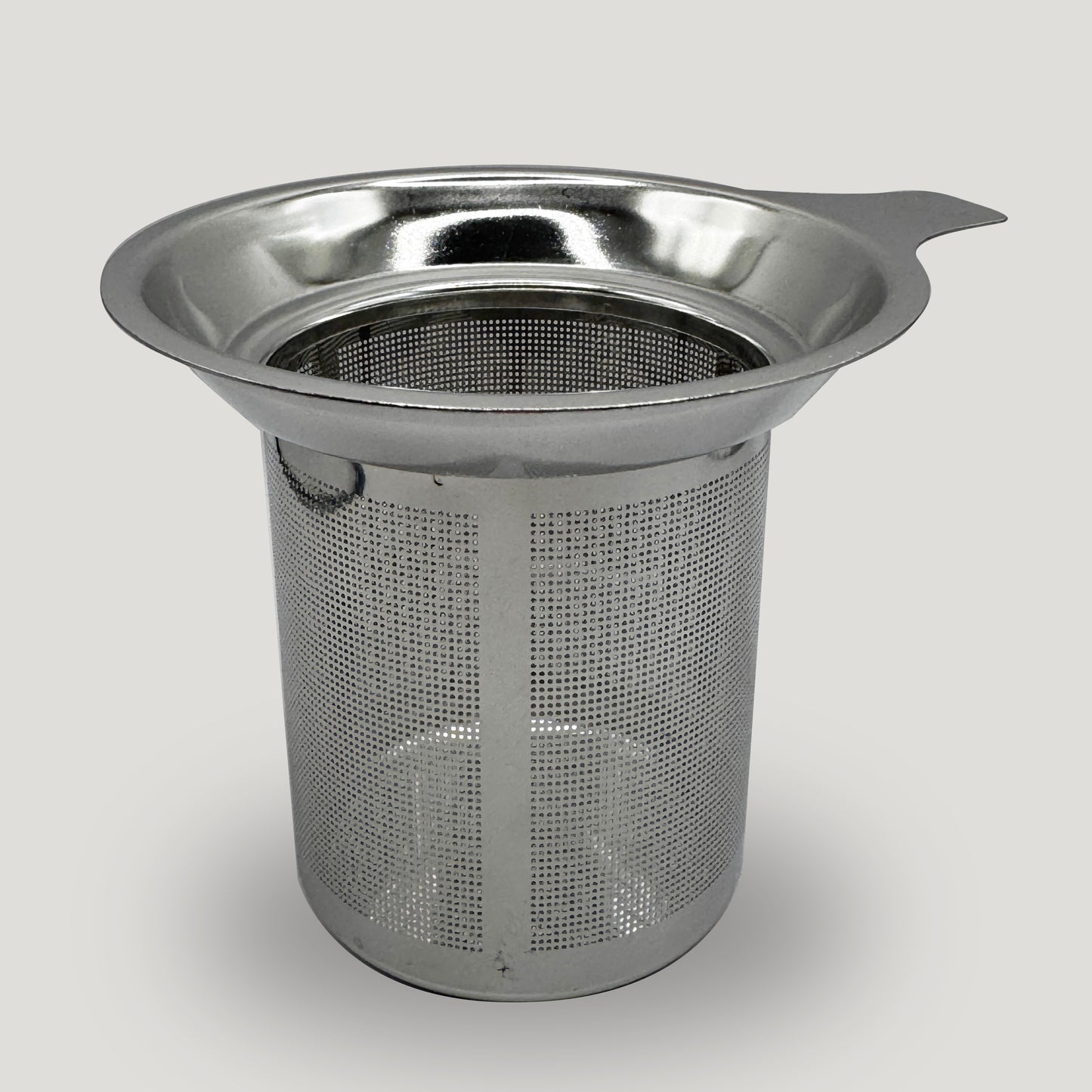 White Noise Stainless Steel Tea Strainer